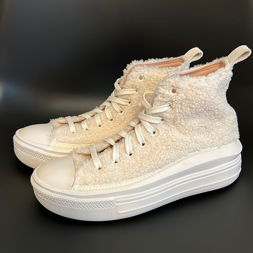 Converse Chuck Taylor All Star Move Platform Sherpa Sneaker